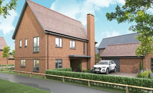 A detached house built by Campbell Buchannen George