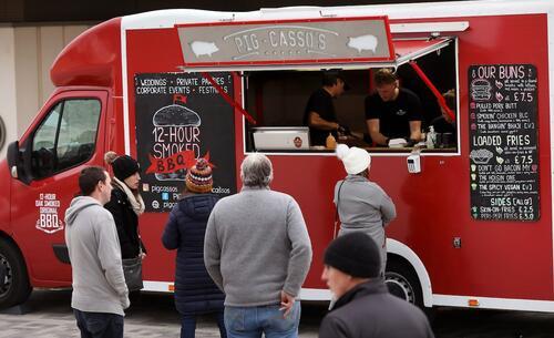 Food trucks at Alconbury Weald