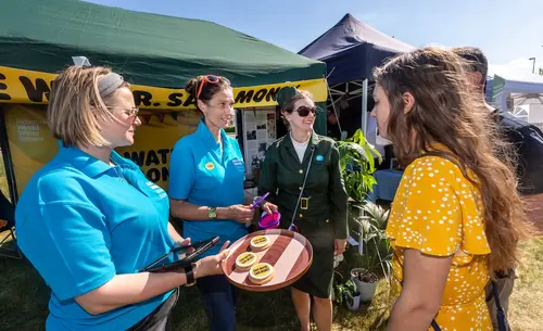 Alconbury Weald Water Savers launches at VE Day celebrations