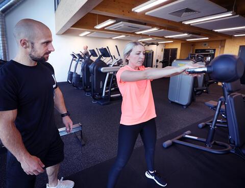 Gym goer