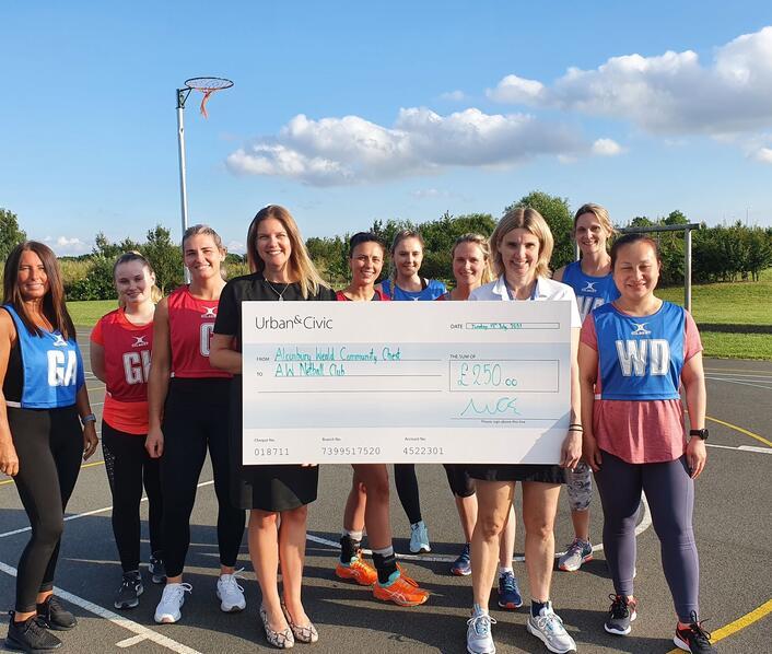 Netball comes to Alconbury Weald