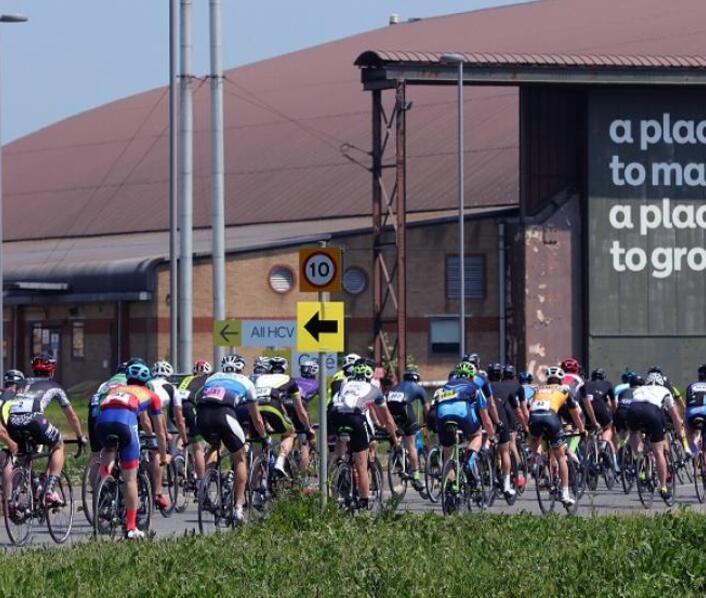 Sun shines for Gran Fondo cycle event at Alconbury Weald