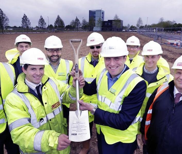 RG Carter start work on Alconbury Campus Club building