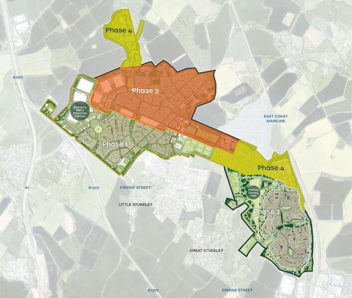 Alconbury Weald Phase Plan