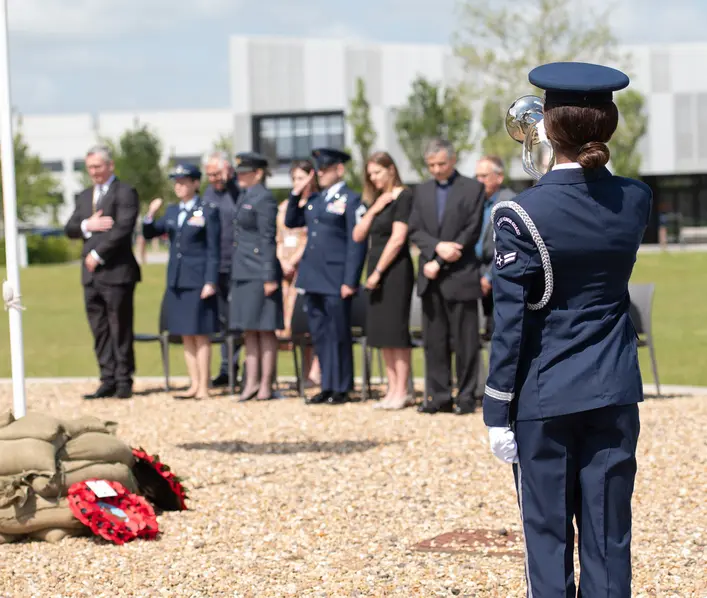 Attendance at the Alconbury Weald memorial service 