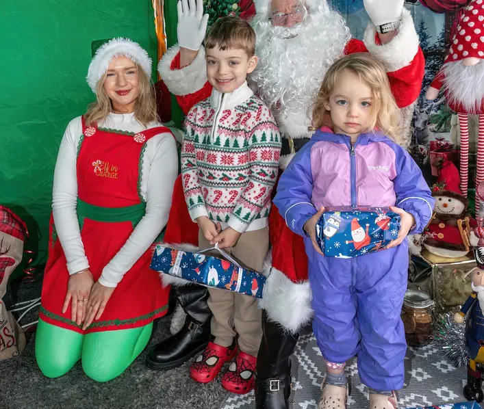 John Adams were delighted to support Santa's Grotto with the presents and provide some festive fun for the children of Alconbury Weald.