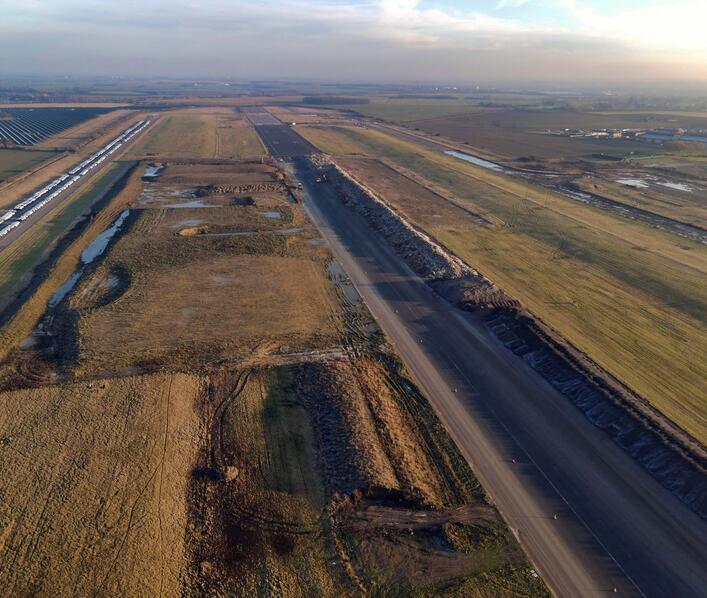 Key Phase 1 extension: site preparation works