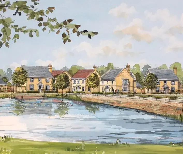 First homes revealed at Alconbury Weald