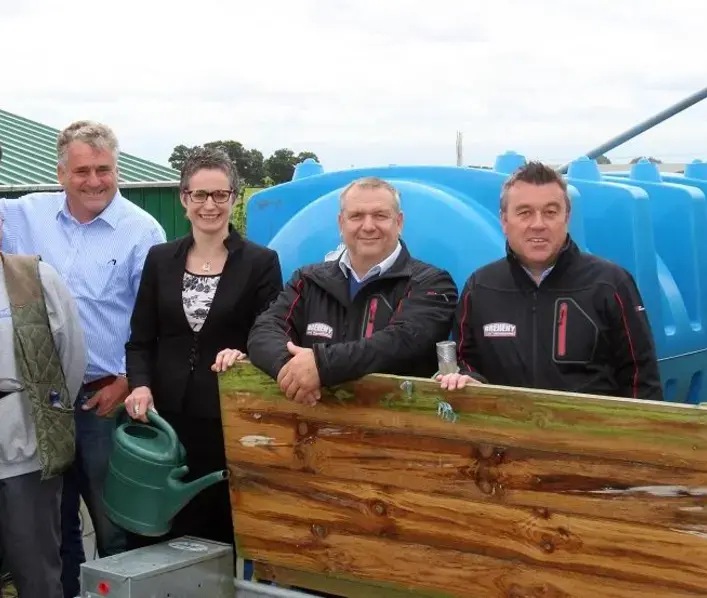Alconbury Village Allotments get water after 6 years of drought