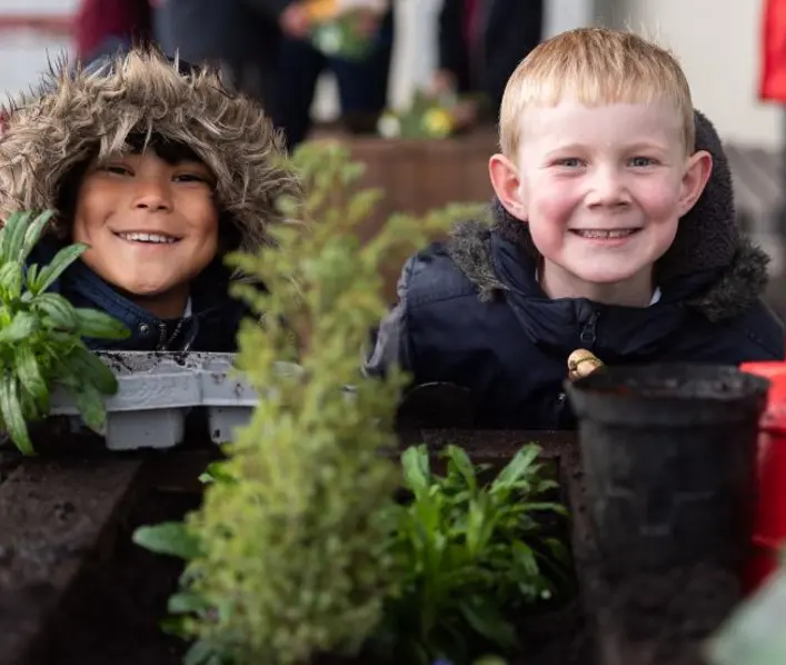 Morris Homes helps green fingered students get back to nature