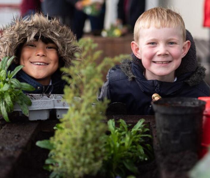 Morris Homes helps green fingered students get back to nature