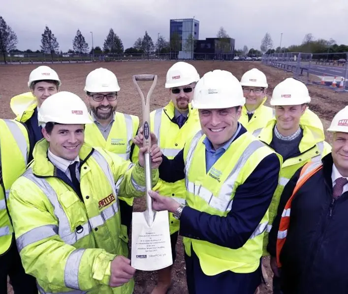 RG Carter start work on Alconbury Campus Club building