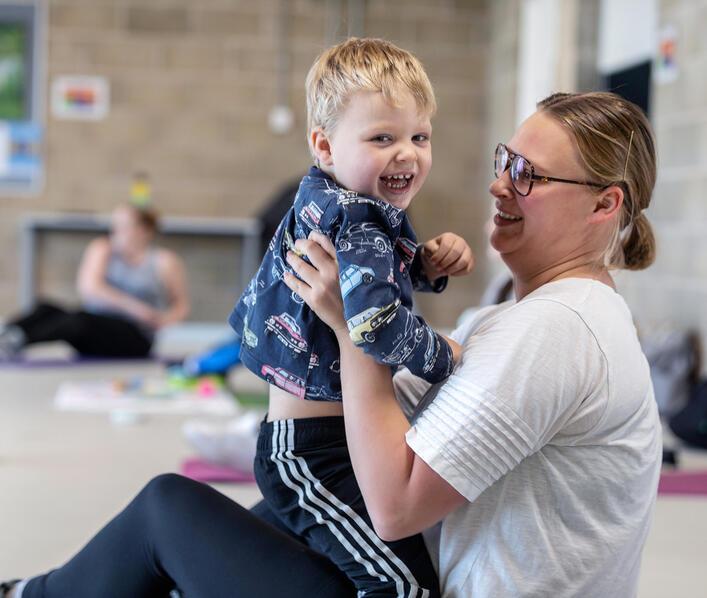 Mums and tots pilates