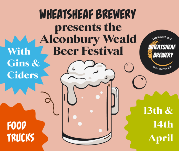 Wheatsheaf Brewery presents the Alconbury Weald Beer Festival 