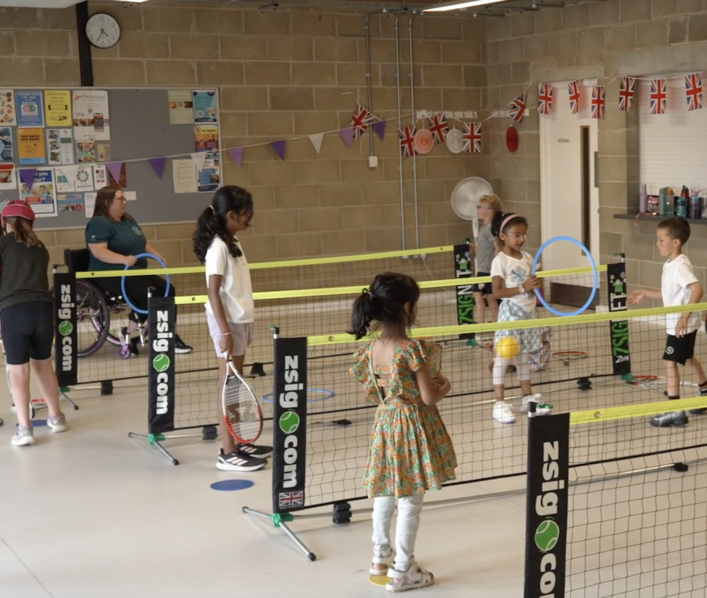 Hot Shots inclusive tennis