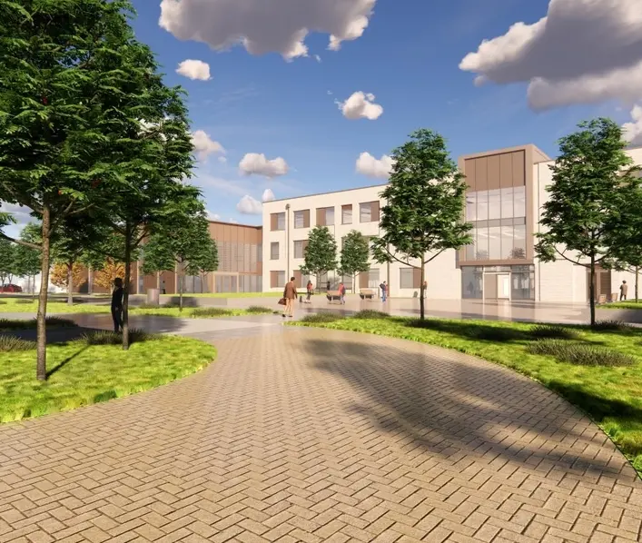 CGIs of Alconbury Weald Church Academy