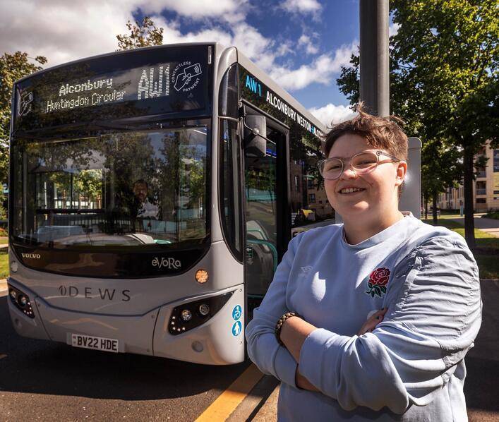 Alconbury Weald AW 1 bus