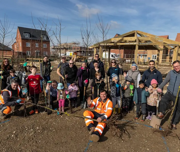 Community Garden Planting