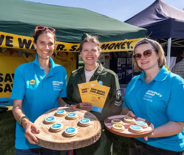 Alconbury Weald Water Savers launches at VE Day celebrations