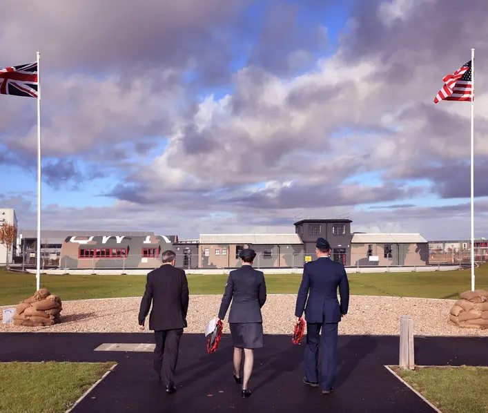 75th anniversary of VE Day: Alconbury Weald community commemorates part former airfield played in World War II