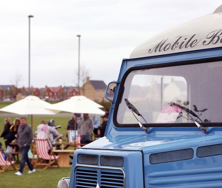 Celebrate the official opening of Alconbury Weald’s brand-new community space