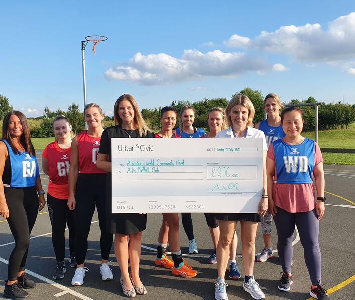 Netball comes to Alconbury Weald
