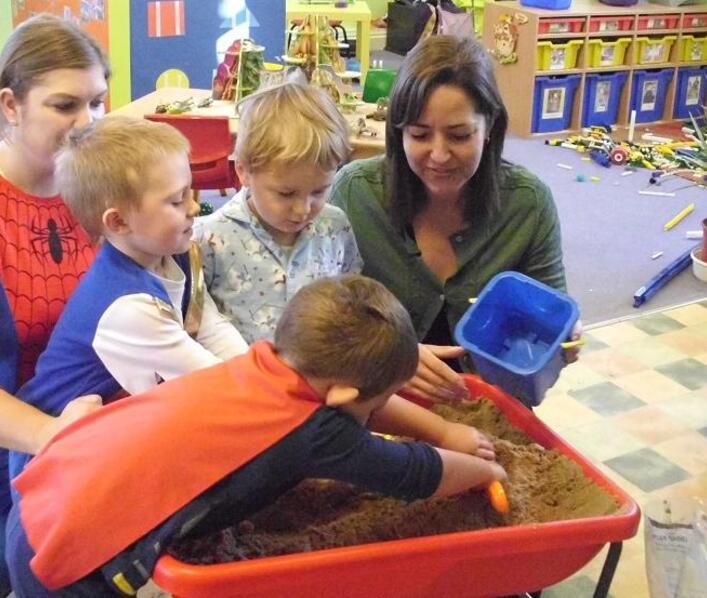 Play sand gift to local nurseries